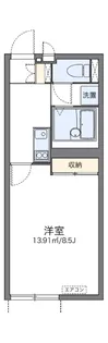 レオネクストニューフィールド【2階】の間取り