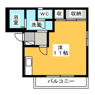 サンシャイン古城【2階】の間取り