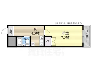 ルピナス1番館【2階】の間取り