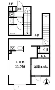 Billy Houseの間取り