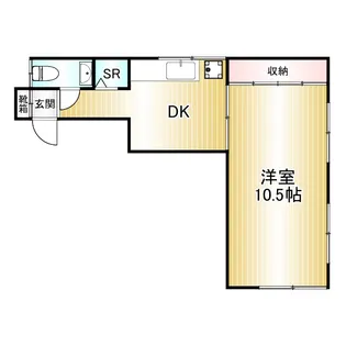 三股荘【2階】の間取り
