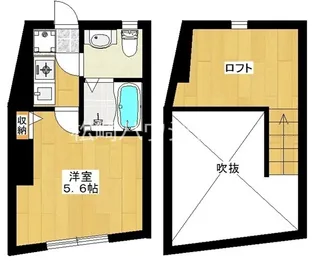 ピラール高円寺【2階】の間取り