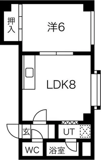 エスペランス【1階】の間取り