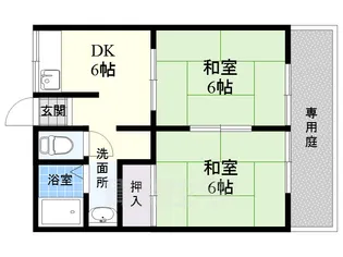 日吉マンション【2階】の間取り