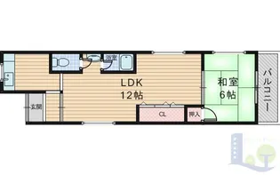 本多マンション【3階】の間取り