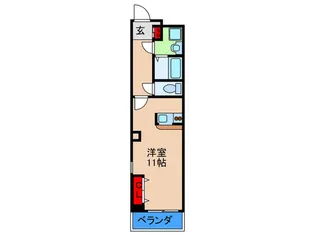 DIT Coart【4階】の間取り