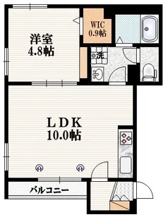 メゾン ド シエル【2階】の間取り