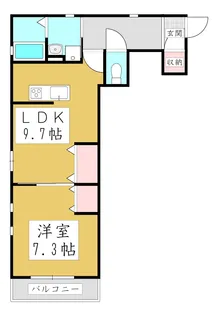 グランデ スペランサ【2階】の間取り