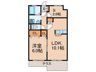 イ-ストコ-ト【1階】の間取り