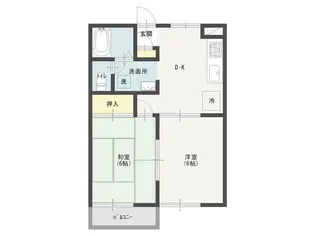 ルミエール子安台【2階】の間取り