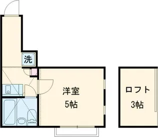 ガウディX【2階】の間取り