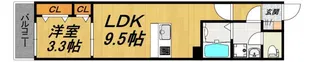 LE COCON 清須II【当社オーナー物件】【1階】の間取り