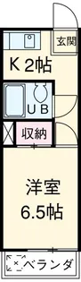 つかさハイツ【2階】の間取り