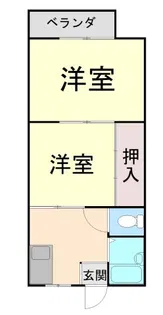 天竺苑【3階】の間取り