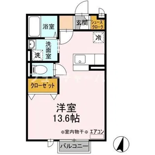 クオーレ【2階】の間取り
