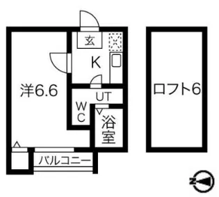 stage本星崎【1階】の間取り