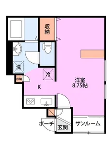 グランデュールII【1階】の間取り