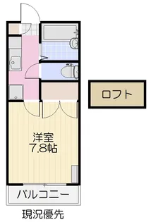 マロングラス泉中央【1階】の間取り