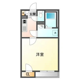 おとがわII【1階】の間取り