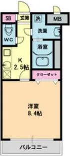 サンティール【3階】の間取り