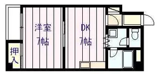 ハイツハピネス【4階】の間取り