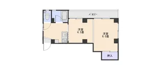 中村ビル【3階】の間取り