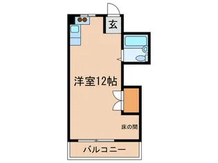第二セツダビル【3階】の間取り