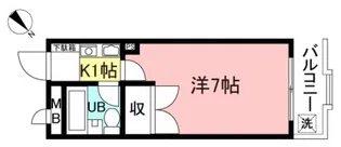 サニーライフ四谷【2階】の間取り