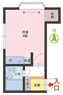 ベルトピア田原【1階】の間取り