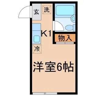 神奈川県横浜市保土ヶ谷区霞台【アパート】の間取り