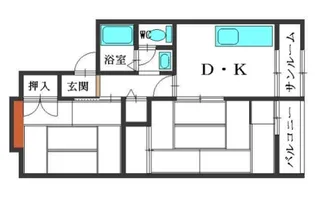 セジュール・シャルム【2階】の間取り