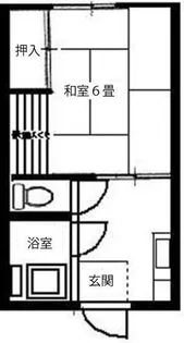 コーポ日和【2階】の間取り