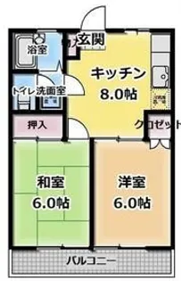 アーバンヒルズ【2階】の間取り