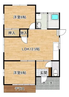 福岡県久留米市梅満町【一戸建】の間取り