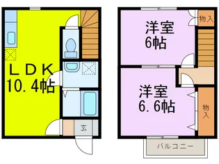 埼玉県加須市串作【一戸建】の間取り