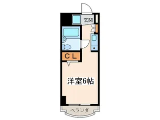 エクシードハイム白糸台【4階】の間取り