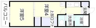 STトラストタワー【4階】の間取り