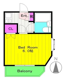 サンシャインKY【3階】の間取り