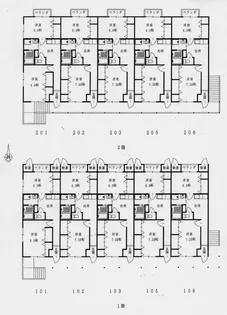 ヴィクトリーフラッグ【1階】の間取り