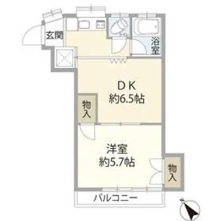 ラフアハイツ新百合(0004123)【2階】の間取り