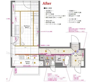 グランカーサ六本木【3階】の間取り