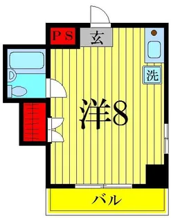 バウハウス【2階】の間取り
