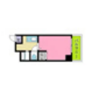 ローゼ比治山【9階】の間取り