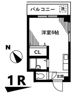 TMコーポ【3階】の間取り