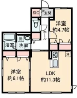 フォワード【1階】の間取り
