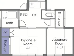 埼玉県東松山市松山町1【一戸建】の間取り