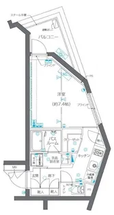 ZOOM碑文谷【3階】の間取り