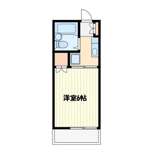 スカイヒルズII【2階】の間取り