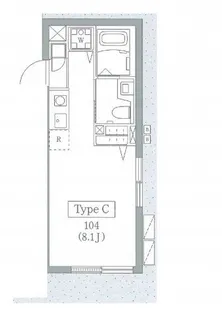 L FLATS 祖師谷大蔵【1階】の間取り