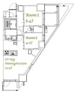 スプランディッド西日暮里【7階】の間取り